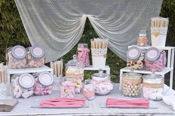 Cómo preparar misma el Candy Bar para la boda | Blog HigarNovias