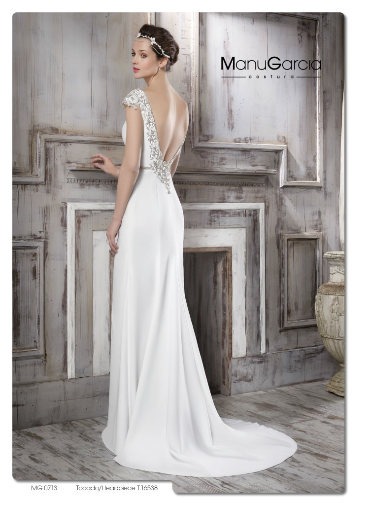 3 vestidos de novia para lucir espalda | Blog HigarNovias