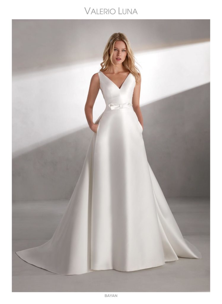 Minimalist wedding dress 2019 best sale