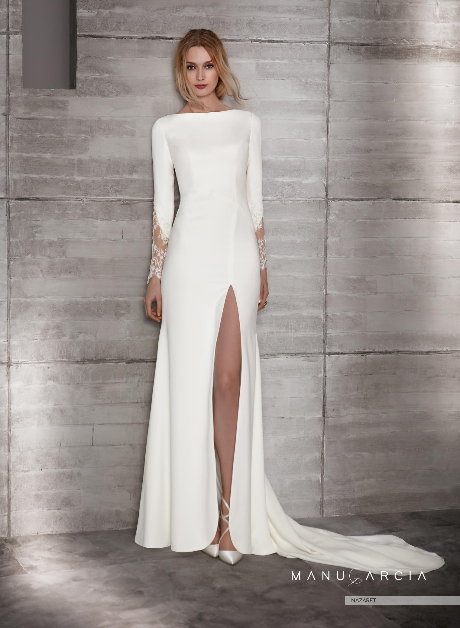 New 2019 bridal collection. Dresses with long sleeves. 1 | Blog HigarNovias