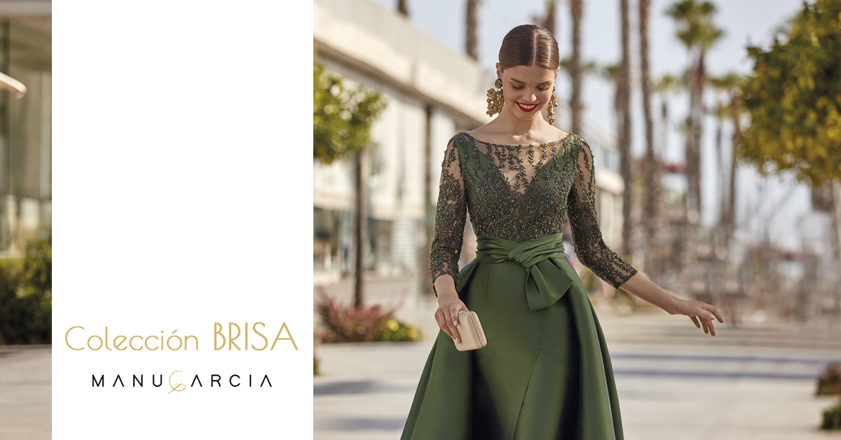 Brisa collection, party dresses inspired by the sea