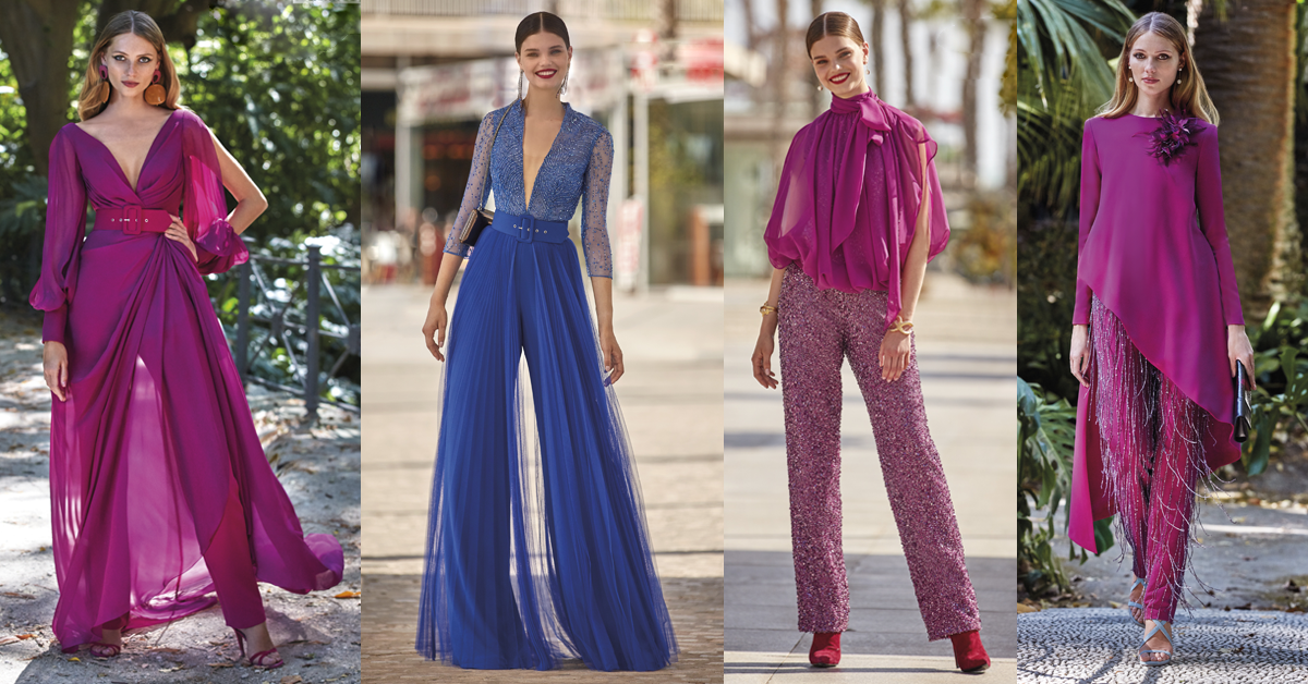 Pantsuits for bridesmaids and mothers of the groom