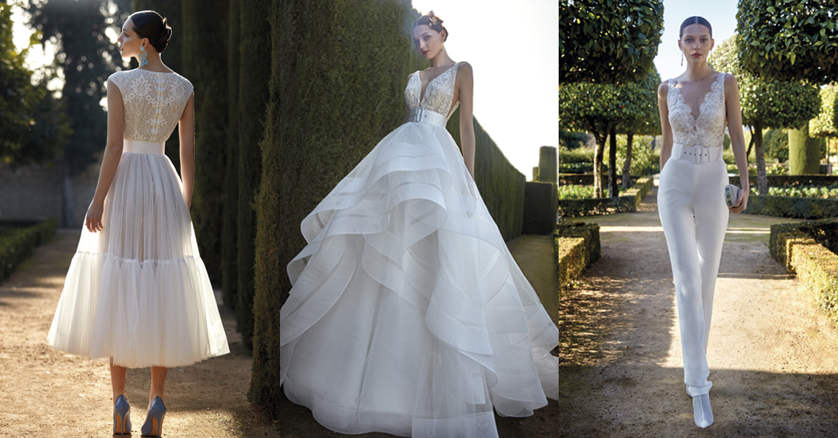 Original dresses for a daring bride by Valerio Luna