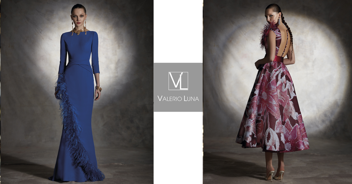 “Azahar”, the new collection of cocktail dresses by Valerio Luna