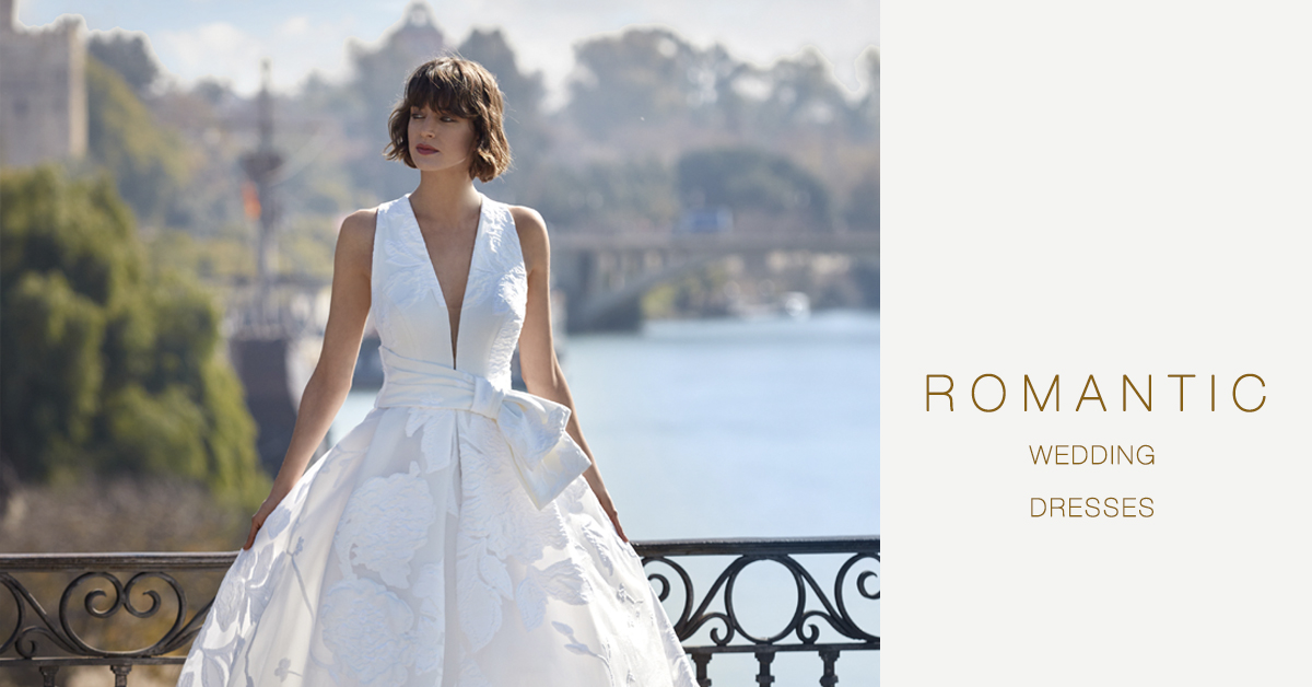 The most romantic wedding dresses can be found in the new Valerio Luna collection