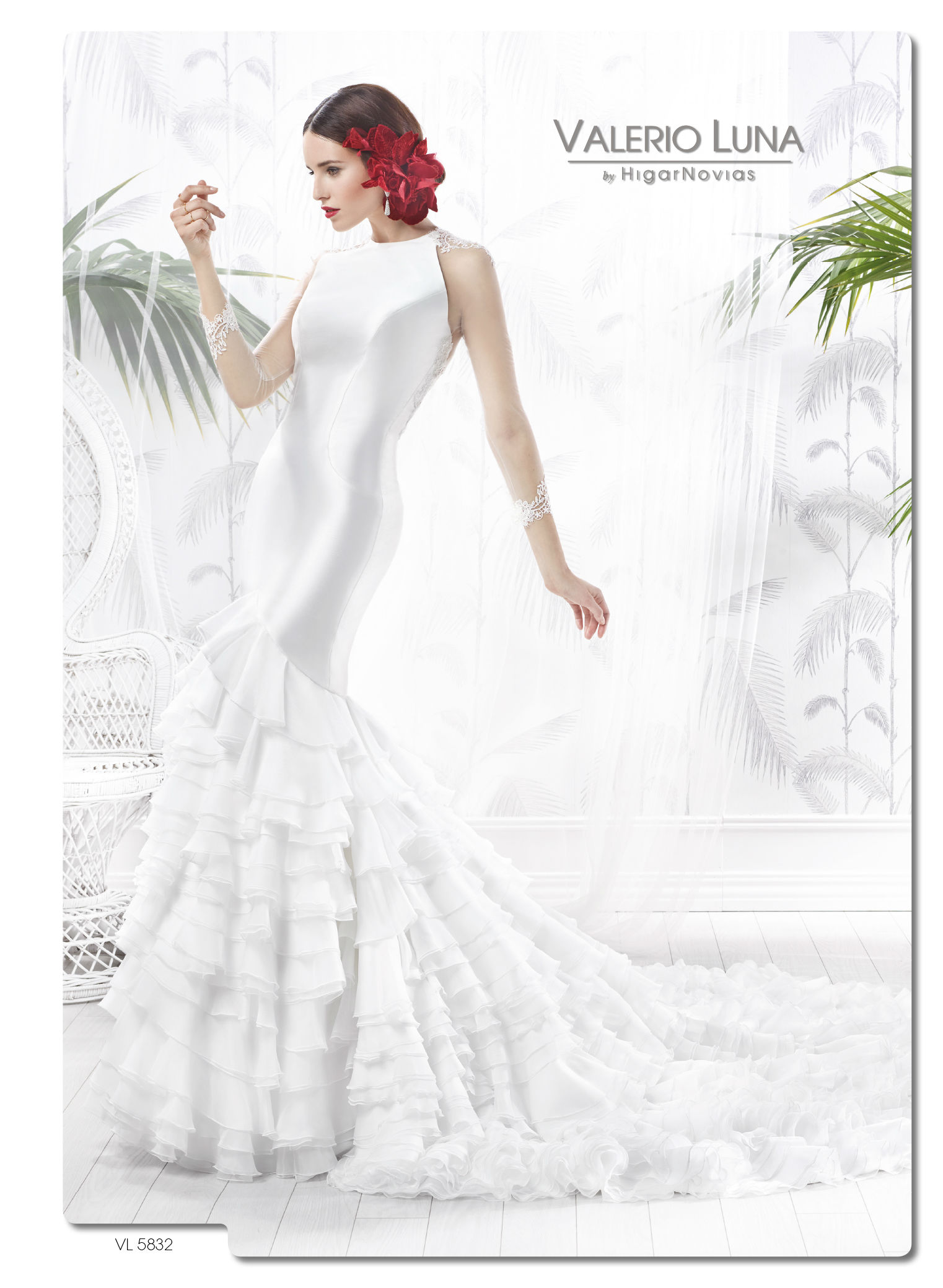Vestidos novia inspiración flamenca | HigarNovias