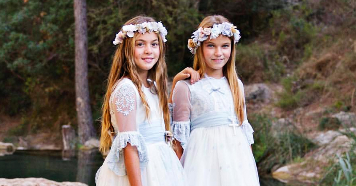 blanco Demonio Imaginativo Vestidos de comunión para niñas, colección 2021 | Blog HigarNovias
