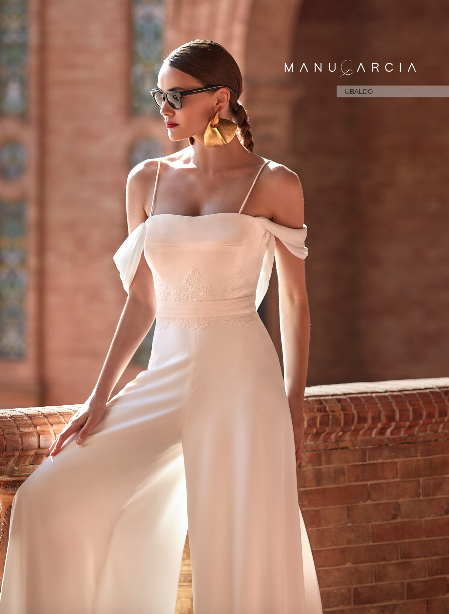 vestido pantalón elegante