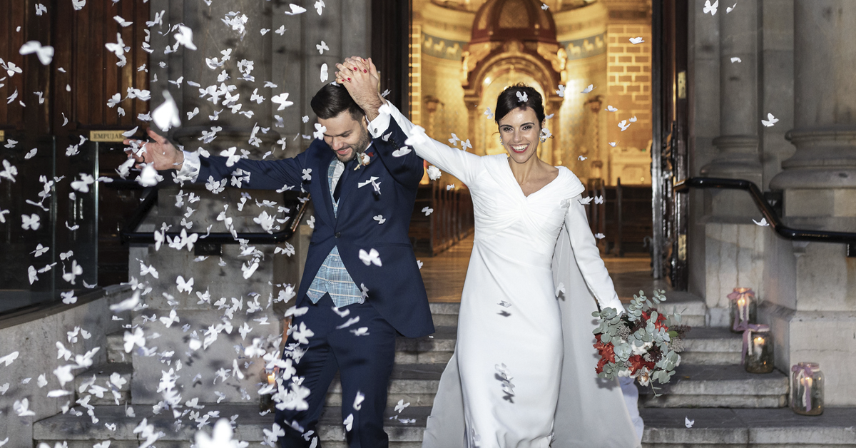 María y Sergio, y su boda de Fin de Año en Oviedo